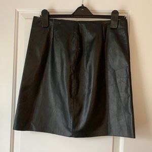 Genuine Leather Skirt